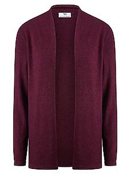 Strickjacke Modell Caro Peter Hahn Seide/Kaschmir lila günstig online kaufen