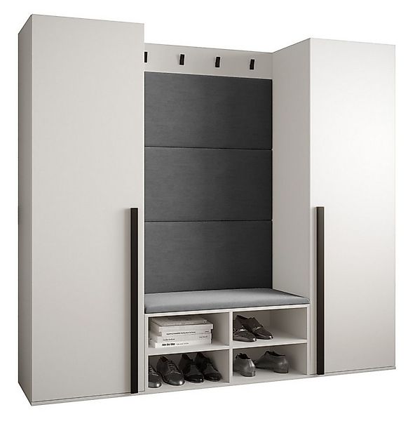 ABIKS MÖBEL Garderoben-Set MIRO Set 9, Garderobe mit gepolsterten Paneelen, günstig online kaufen