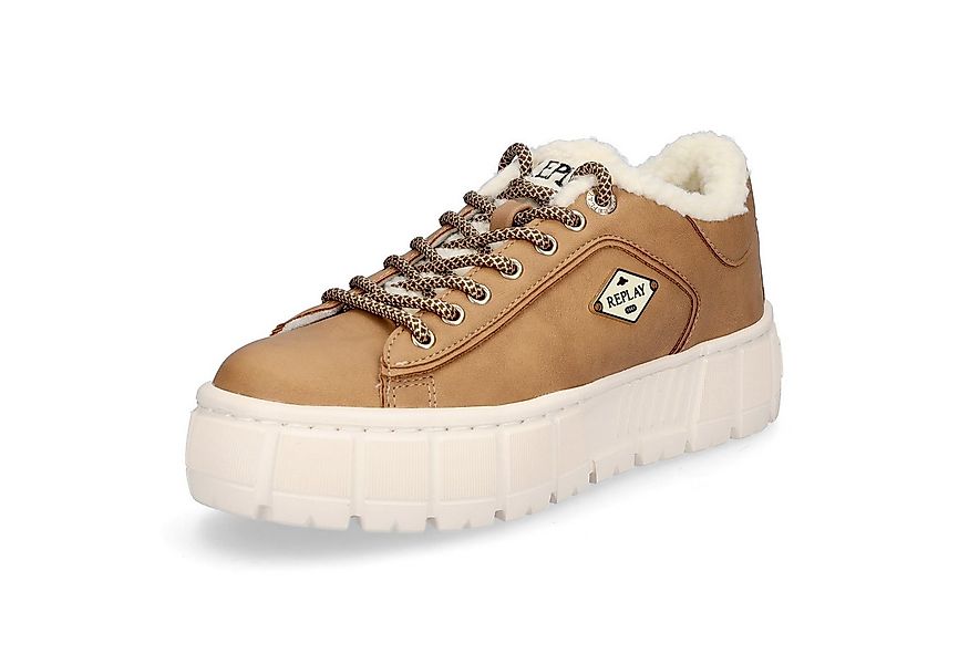 Replay Replay Damen Sneaker Paulette Warm beige Sneaker günstig online kaufen