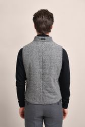 bugatti Kurzweste mit tonalem Fischgratmuster günstig online kaufen