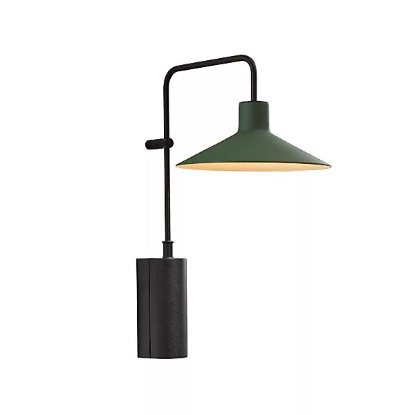 Bover Platet A01 LED-Außenwandlampe Schirm grün günstig online kaufen