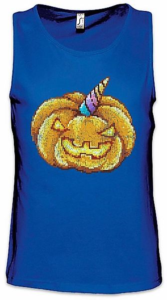 Urban Backwoods Tanktop Pumpkin Unicorn Ärmelloses T-Shirt Halloween Pixel günstig online kaufen