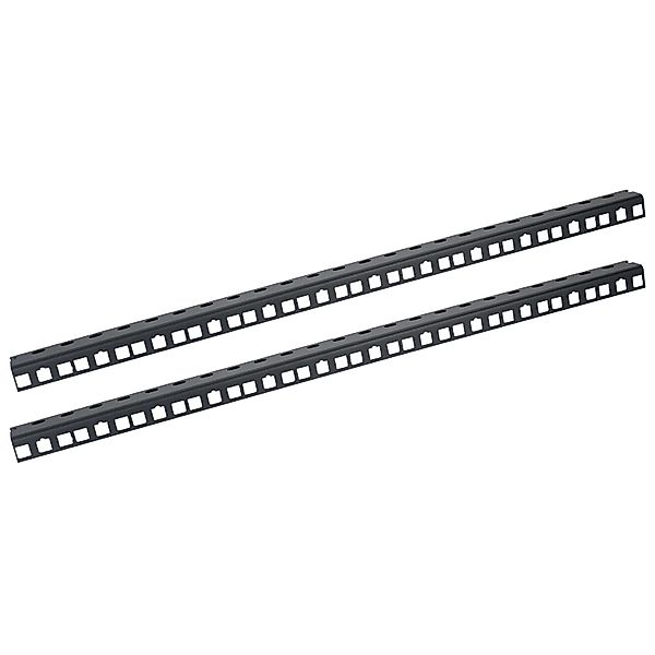 HMF 66812 Rackschiene für Serverschrank 2 Stück 10 Zoll 12 HE Schwarz günstig online kaufen