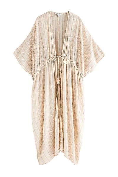 Next Strandkleid Kimono in Maxilänge mit Bindedetail vorne (1-tlg) günstig online kaufen
