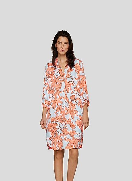 Rabe Midikleid Rabe Blusenkleid mit floralem Print und 3/4-Ärmeln günstig online kaufen