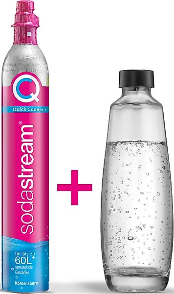 SodaStream Wassersprudler »QC-Reservepack«, (Set, 2 tlg.), 1x Quick Connect günstig online kaufen