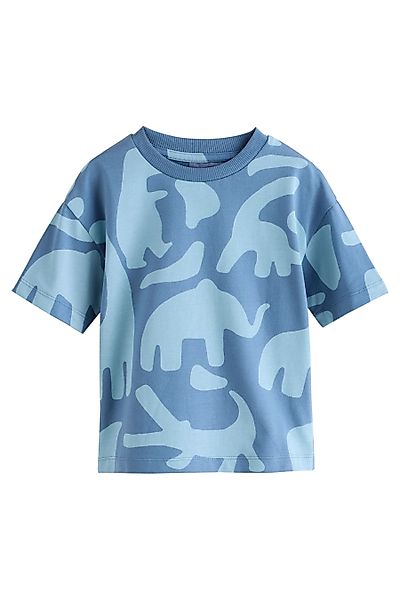 Next T-Shirt Kurzarm-T-Shirt mit durchgehendem Print günstig online kaufen