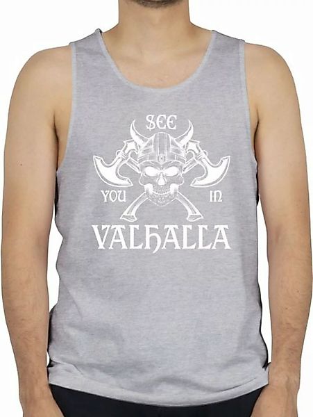 Shirtracer Tanktop See you in Valhalla Wikinger & Walhalla Herren günstig online kaufen