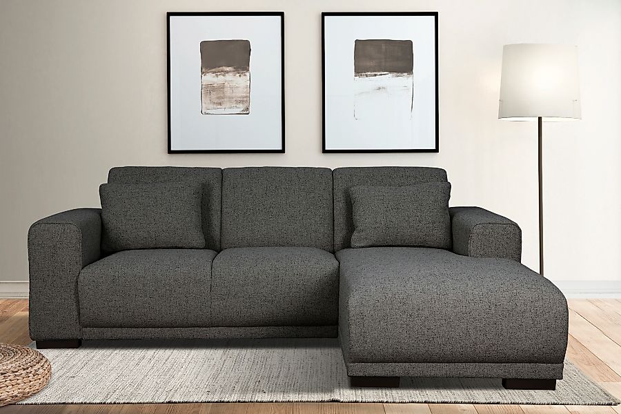 Home affaire Ecksofa "Bornholm inkl. 2 Kissen, Stellmaße 234x162 cm L-Form" günstig online kaufen