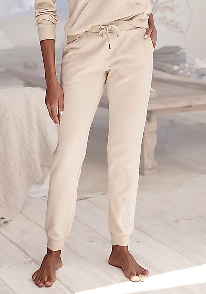 Bench. Loungewear Relaxhose mit glänzender Logostickerei, günstig online kaufen