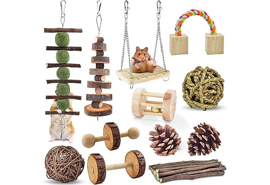 LuxusKollektion Kleintierkäfig Hamster Meerschweinchen Kaninchen Holz Kausp günstig online kaufen