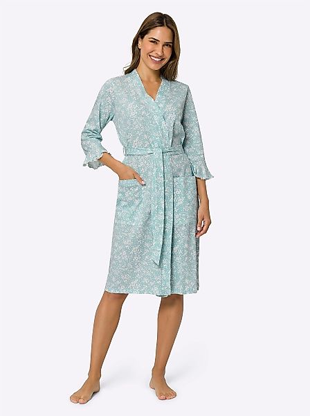 Sieh an! Morgenmantel Morgenmantel, Baumwolle, Single-Jersey günstig online kaufen