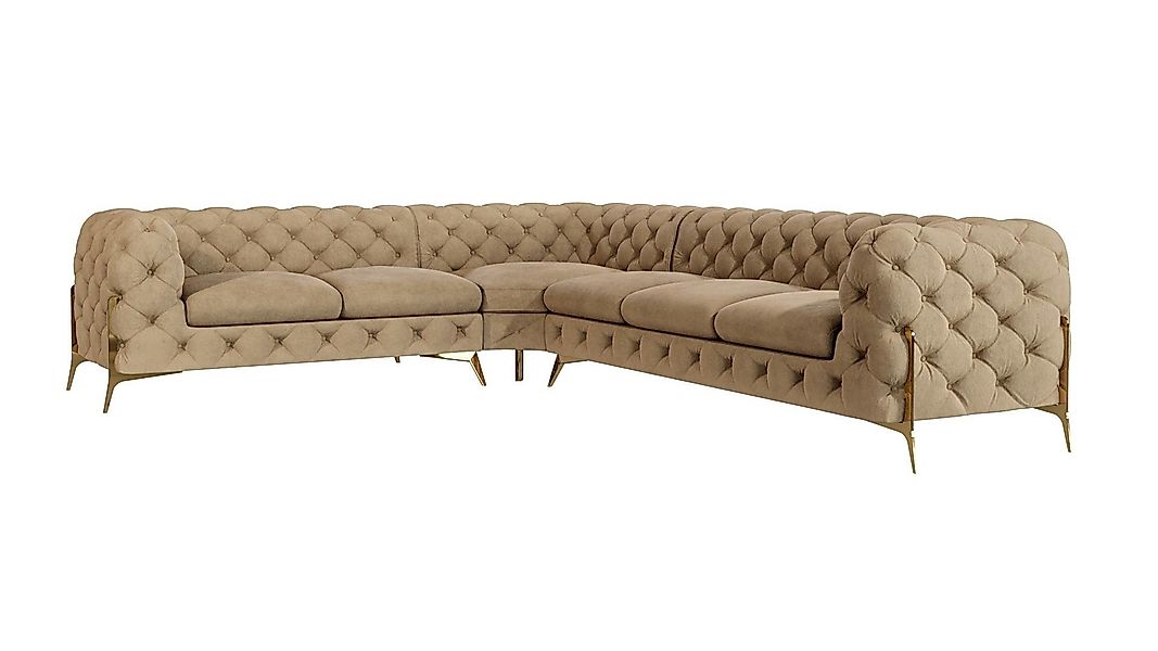 S-Style Möbel Ecksofa Ashley, Chesterfield mit günstig online kaufen