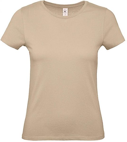 B&C Rundhalsshirt Damen T-Shirt 100 günstig online kaufen