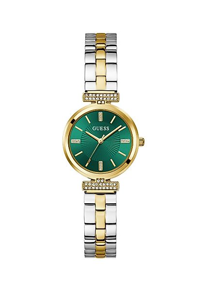 Guess Quarzuhr ARRAY, (1-tlg), Quarz-Analoguhr günstig online kaufen