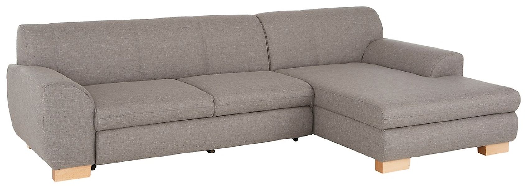Home affaire Ecksofa »Nika L-Form«, Polsterecke, Struktur fein oder Melrose günstig online kaufen