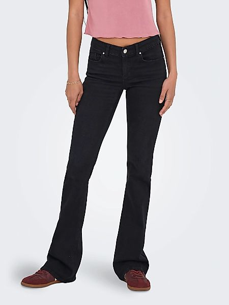 ONLY Bootcut-Jeans "ONLBLUSH LW FLARED DNM REA1099 NOOS" günstig online kaufen