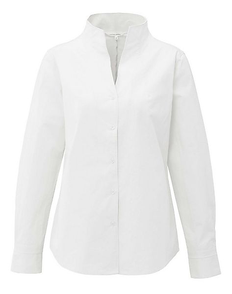 YAYA Kurzarmbluse Bluse mit V-Ausschnitt günstig online kaufen