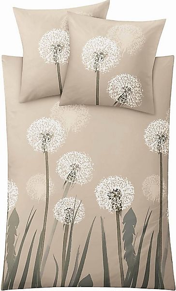 Kleine Wolke Bettwäsche Belfiore, Mako-Satin, 2 teilig, mit Pusteblumen günstig online kaufen