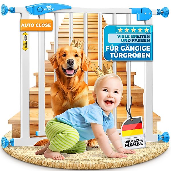 KIDIZ Türschutzgitter, Türschutzgitter Absperrgitter Treppengitter Kindergi günstig online kaufen