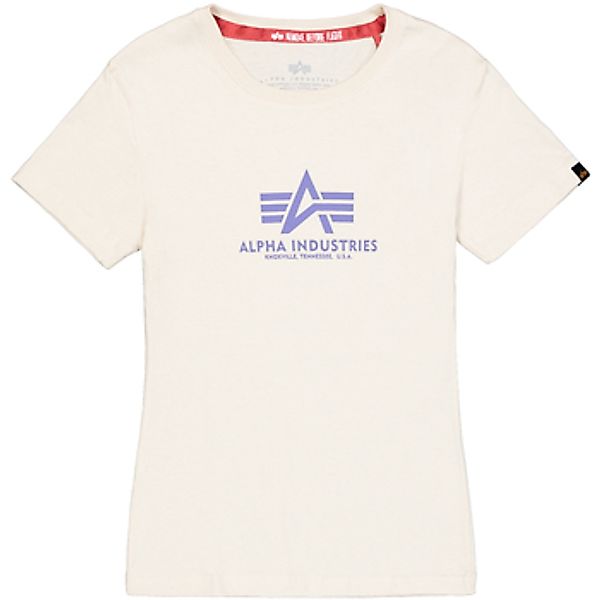 Alpha Industries  T-Shirts & Poloshirts New Basic T Women - vintage white günstig online kaufen