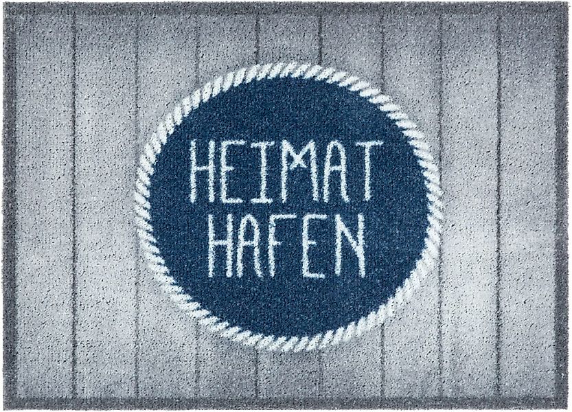 ASTRA Fußmatte "Deco Brush 1630" rechteckig 7 mm Höhe Schmutzfangmatte, mit günstig online kaufen