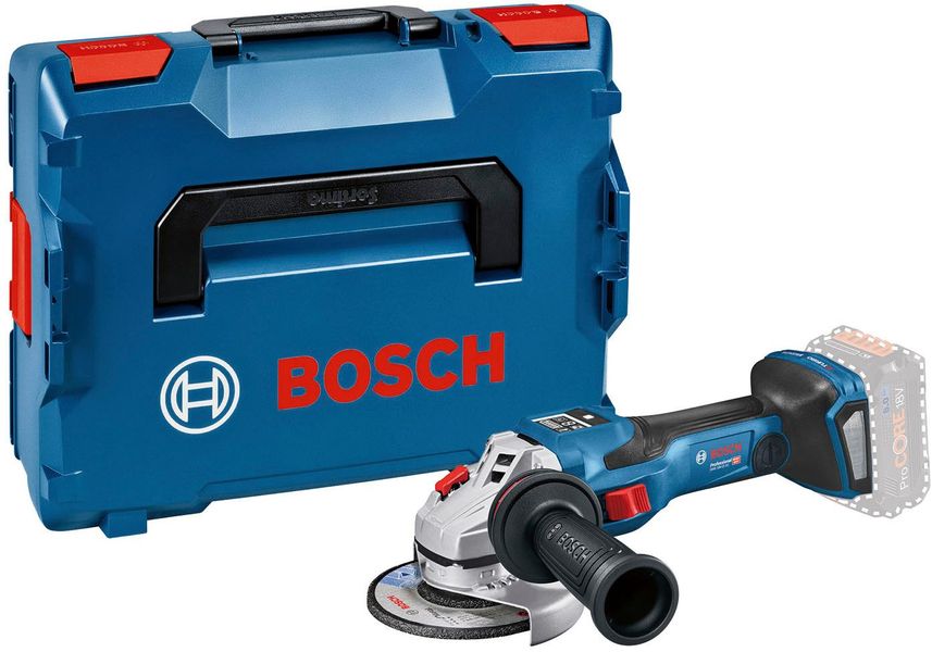 Bosch Professional Akku-Winkelschleifer GWS 18V-15 SC 125 mm Solo in L-Boxx günstig online kaufen