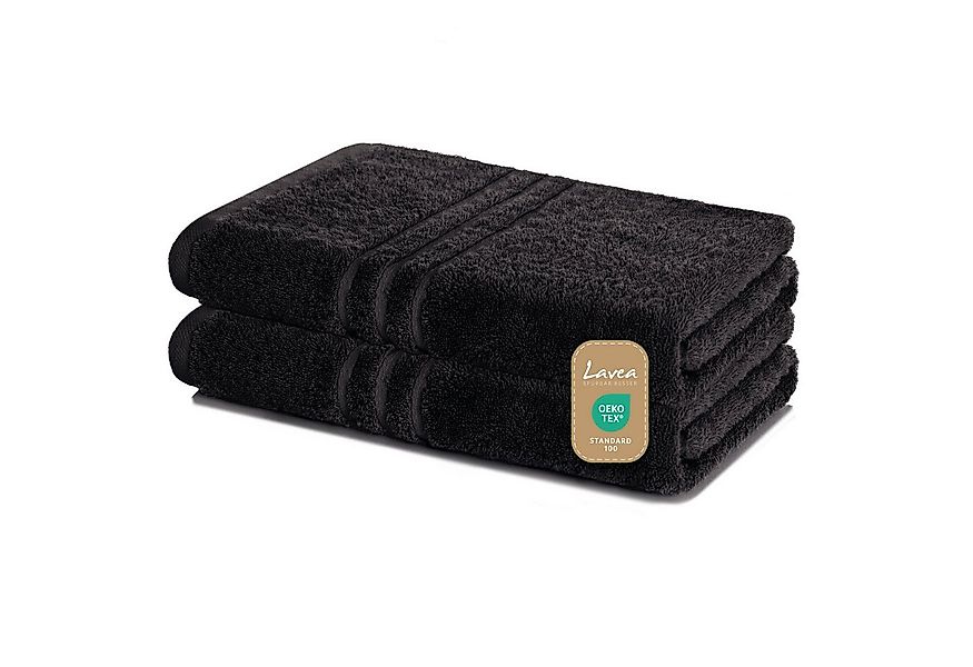 Lavea Handtuch Set Frottierserie Elena, Duschtuch - 100% Baumwolle (Set, 2- günstig online kaufen
