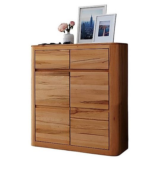 Main Möbel Schuhschrank Schuhschrank 100x111cm 'Bayreuth' Kernbuche massiv günstig online kaufen