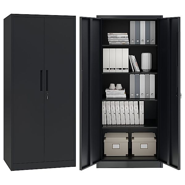 STEELSØN Aktenschrank Regulus (Schrank schwarz, verfügbar günstig online kaufen