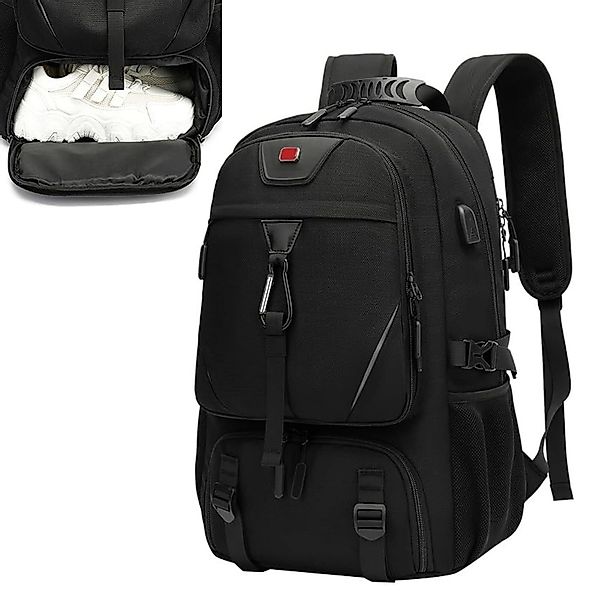 MODFU Reiserucksack Businessrucksack Schulrucksack mit Schuhfach günstig online kaufen