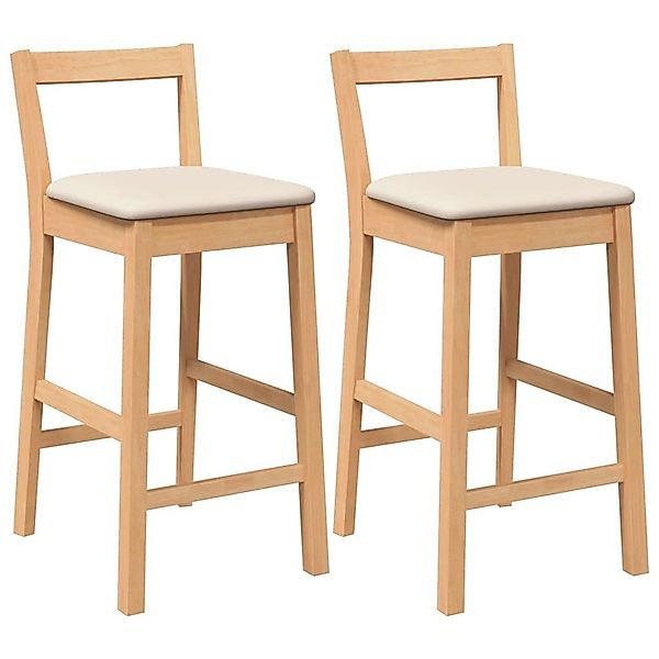 vidaXL Barhocker Barhocker mit Kissen 2 günstig online kaufen