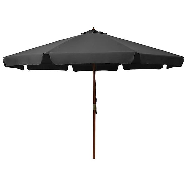 furnicato Sonnenschirm mit Holzmast 330 cm günstig online kaufen