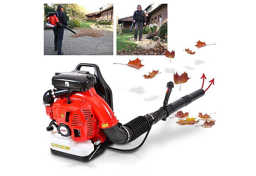 Hecht Benzin-Laubbläser 972 Profi mit Tragegurt, Rucksackgerät, 4,6 PS, 144 günstig online kaufen