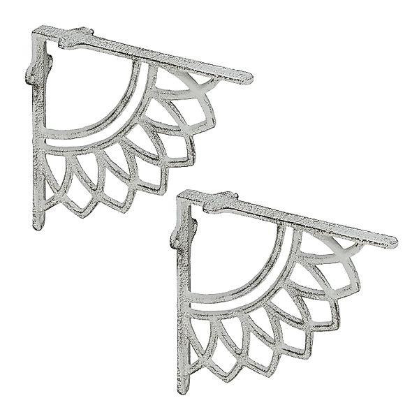 relaxdays Wandregalhalter Regalträger 2er Set Mandala-Design, günstig online kaufen