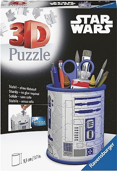 Ravensburger 3D-Puzzle Utensilo Star Wars R2D2, günstig online kaufen