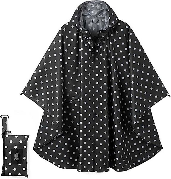 Coonoor Regenjacke Unisex Regenjacken Regencape, Wasserdicht mit Kapuze günstig online kaufen
