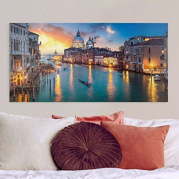 Leinwandbild Sunset in Venice günstig online kaufen