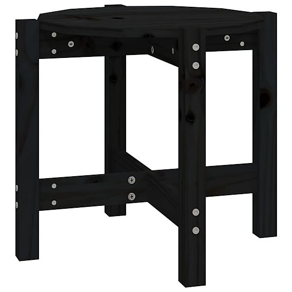 vidaXL Couchtisch Couchtisch Schwarz Ø 52,5x45 günstig online kaufen