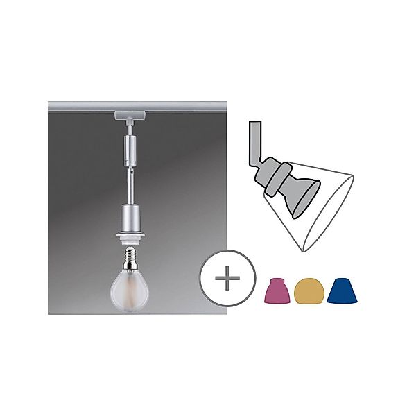 Paulmann Schienensystem-Leuchten »URail Pendel DecoSystems Basic E14 max. 2 günstig online kaufen