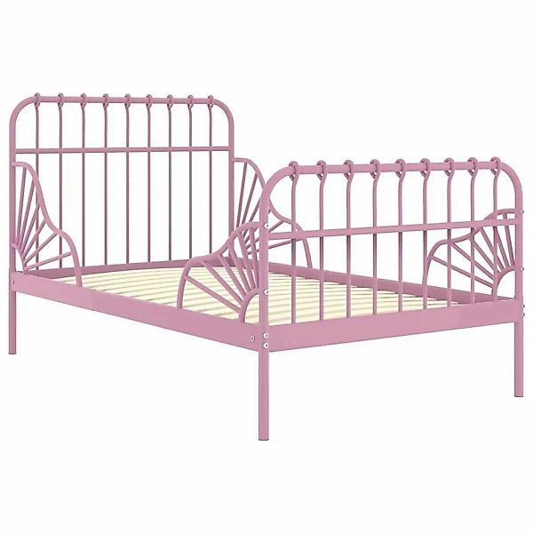 Ausziehbett Rosa Metall 80x130/200 Cm günstig online kaufen