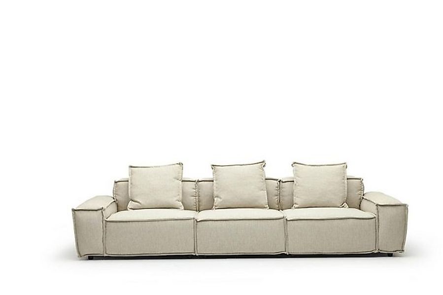 JVmoebel 4-Sitzer Gemütliche Wohnzimmer Couch Big Sofa Couchen Sofas Stoffs günstig online kaufen