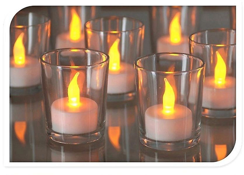 BURI Kugelleuchte LED Teelichter 2er Set günstig online kaufen
