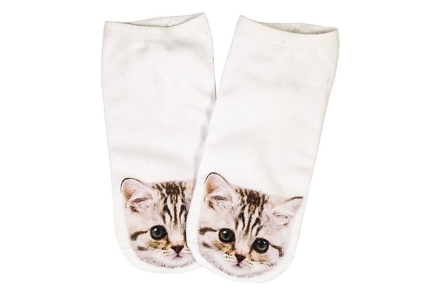 cosey Sneakersocken 1 Paar Sneaker Socken – Katzen Design – Einheits-Größe günstig online kaufen