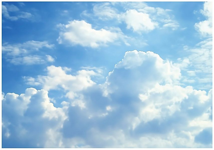 Wallarena Fototapete Himmel Wolken Blau Vlies Tapete Wohnzimmer Schlafzimme günstig online kaufen