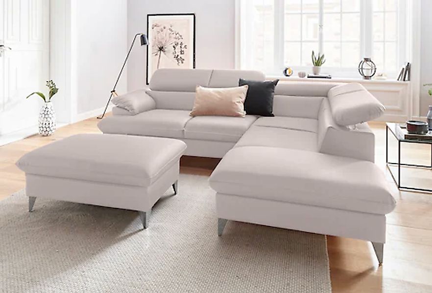 COTTA Polstergarnitur »Caluso L-Form«, (2 tlg.), Set bestehend aus: Ecksofa günstig online kaufen