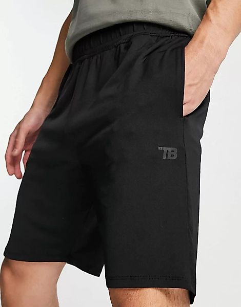 Threadbare – Active – Sport-Shorts in Schwarz günstig online kaufen