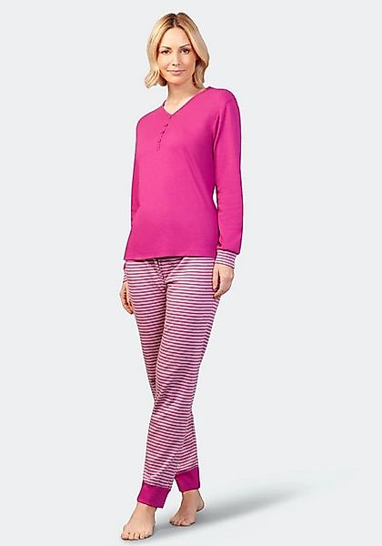 Hajo 5-Pocket-Hose Schlafanzug mit Bündchen, Premium Cotton/Tencel günstig online kaufen