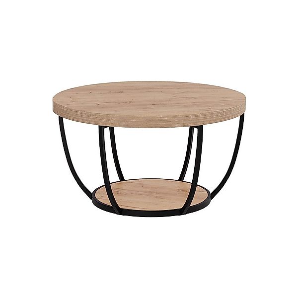 Vicco Couchtisch Arvina, Goldkraft Eiche, 80 günstig online kaufen