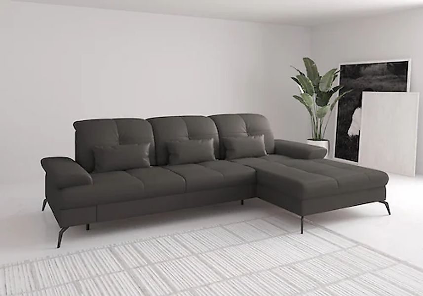 sit&more Ecksofa »Amica«, inkl Sitztiefenverstellung und Armteilverstellung günstig online kaufen